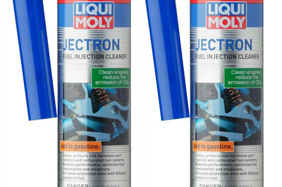 Set Of 2 Liqui Moly Jectron Fuel Injection Cleaner 300ml - Gasoline Additive. - Universal Flash Supply