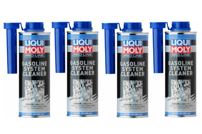 Set Of 4 Liqui Moly 2030 Pro - Line Gasoline System Cleaner 500 ml. - Universal Flash Supply