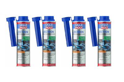 Set Of 4 Liqui Moly Jectron Fuel Injection Cleaner 300ml - Gasoline Additive. - Universal Flash Supply