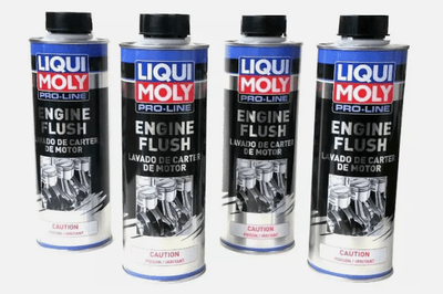 Set Of 4 Liqui Moly Pro - Line Motor Oil Engine Flush 500ml. - Universal Flash Supply